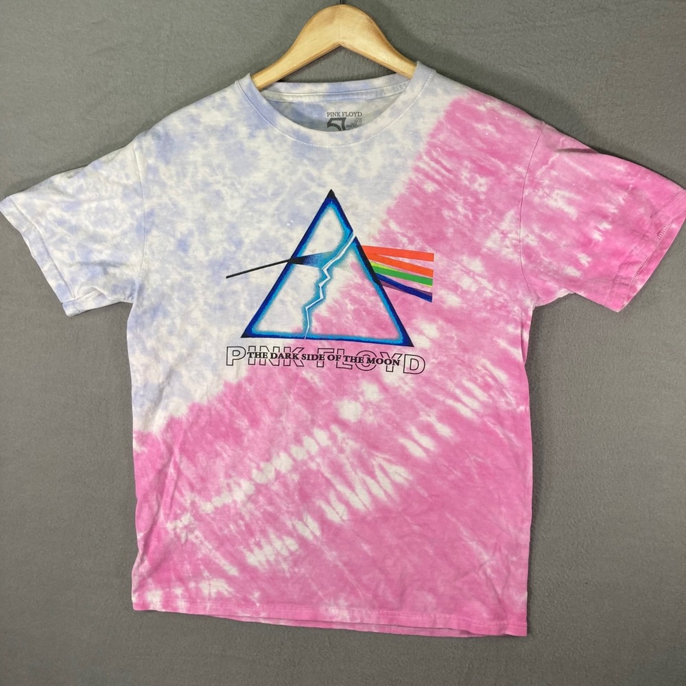 Pink Floyd Dark Side Moon T Shirt Tie Dye 50th‎ Anniversary Graphic